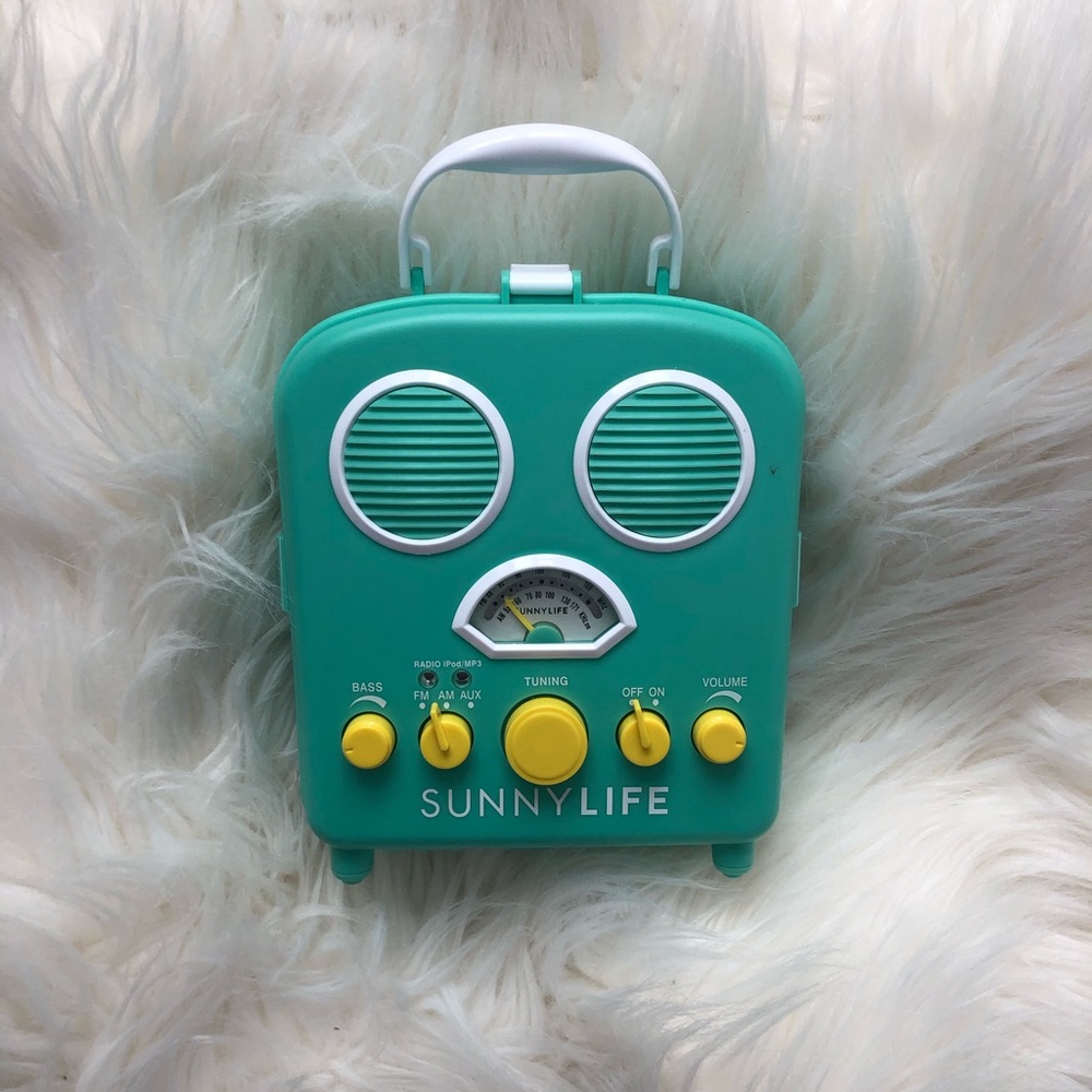 Sunny Life - teal/yellow